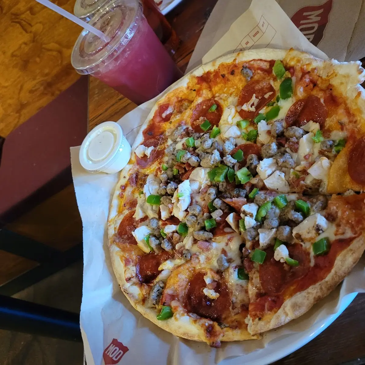 Mad Dog All Meat Pizza