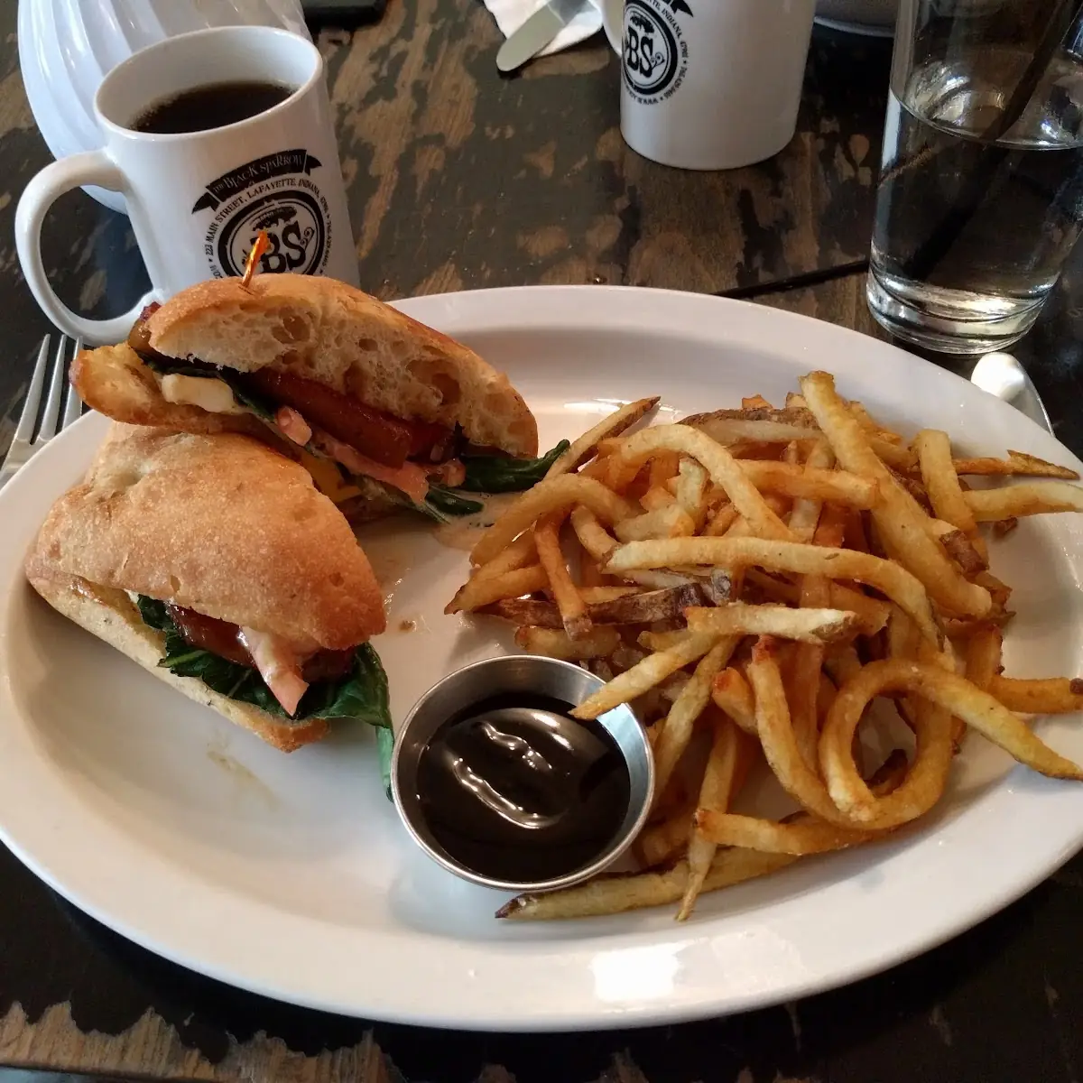 Char Siu blt&E Sandwich
