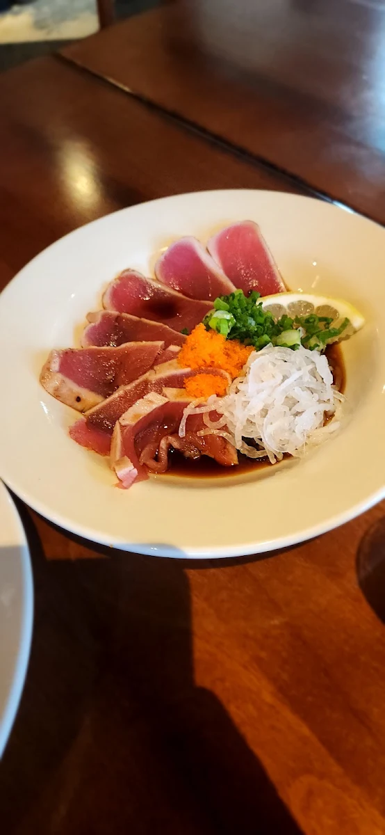 Tuna Tataki Seared Tuna