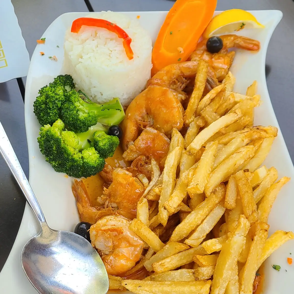 Shrimp in Garlic Sauce