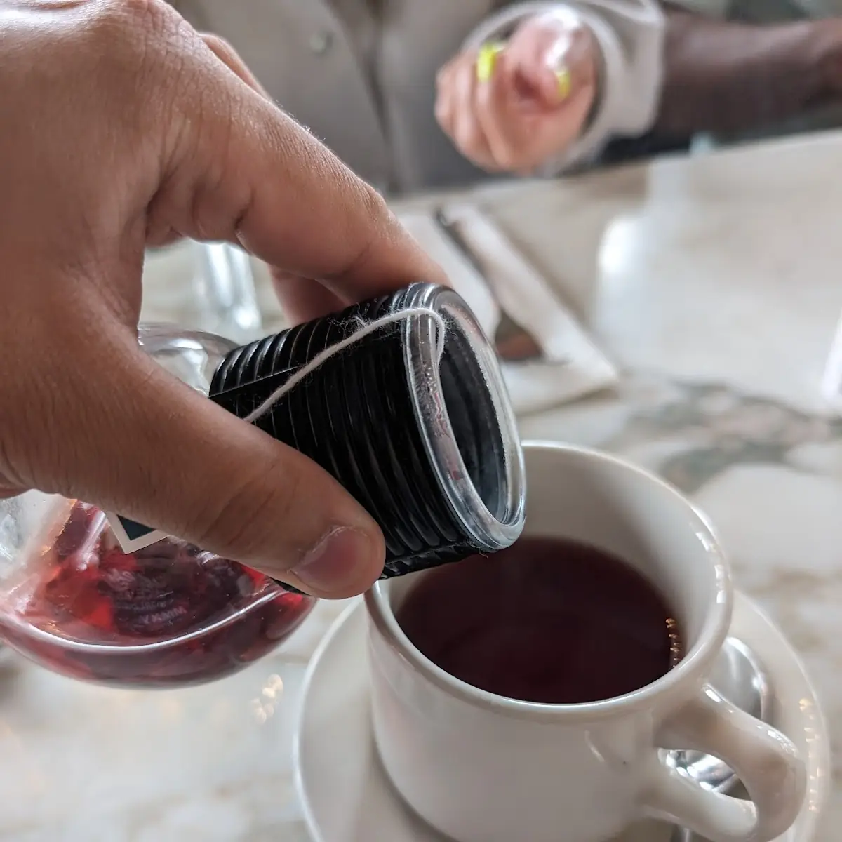 Blueberry Hibiscus Tea