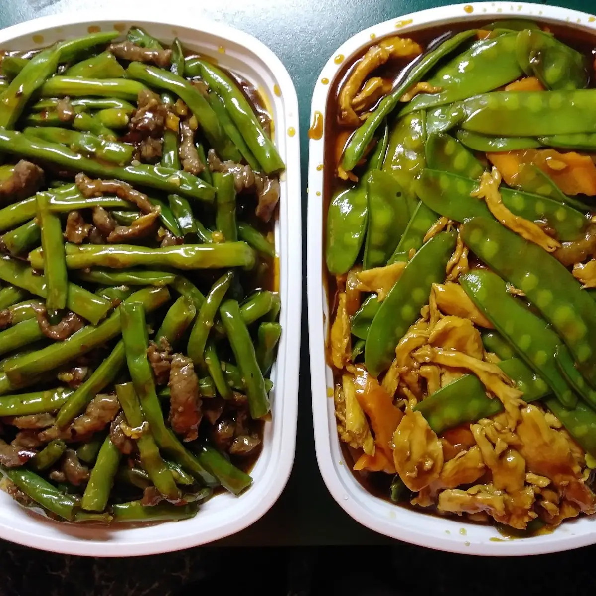 Green Beans in Garlic Sauce