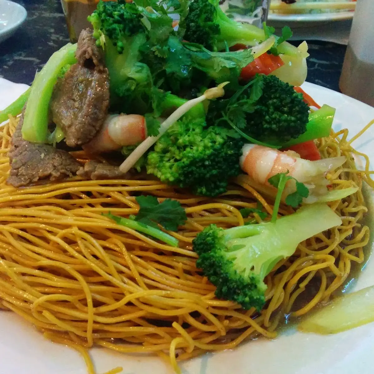 Crispy Combination Chow Mein