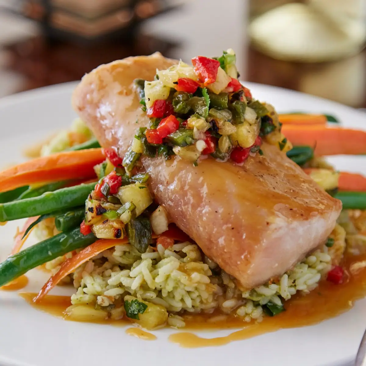 Macadamia Crusted Sea Bass