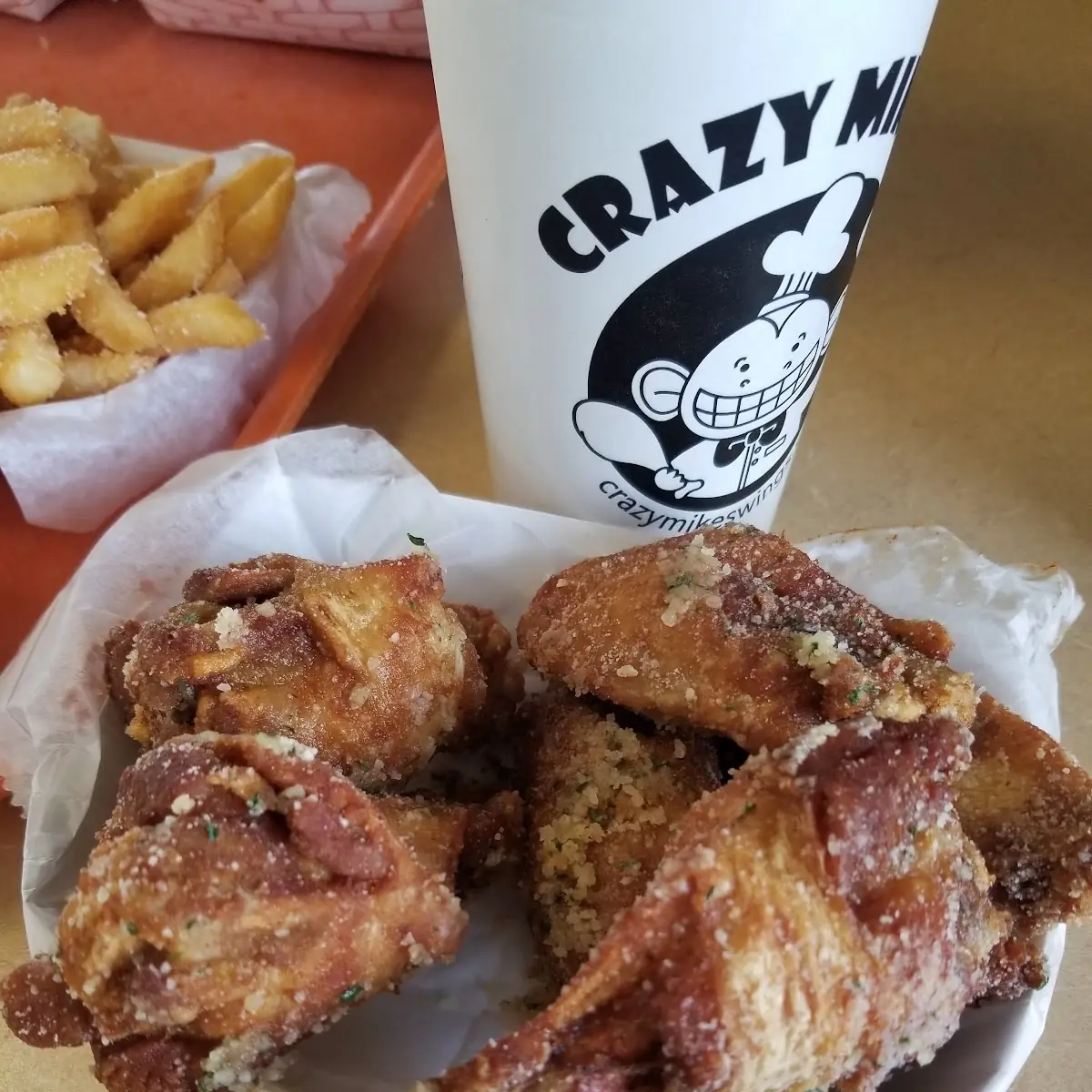 Garlic Parmesan Wings