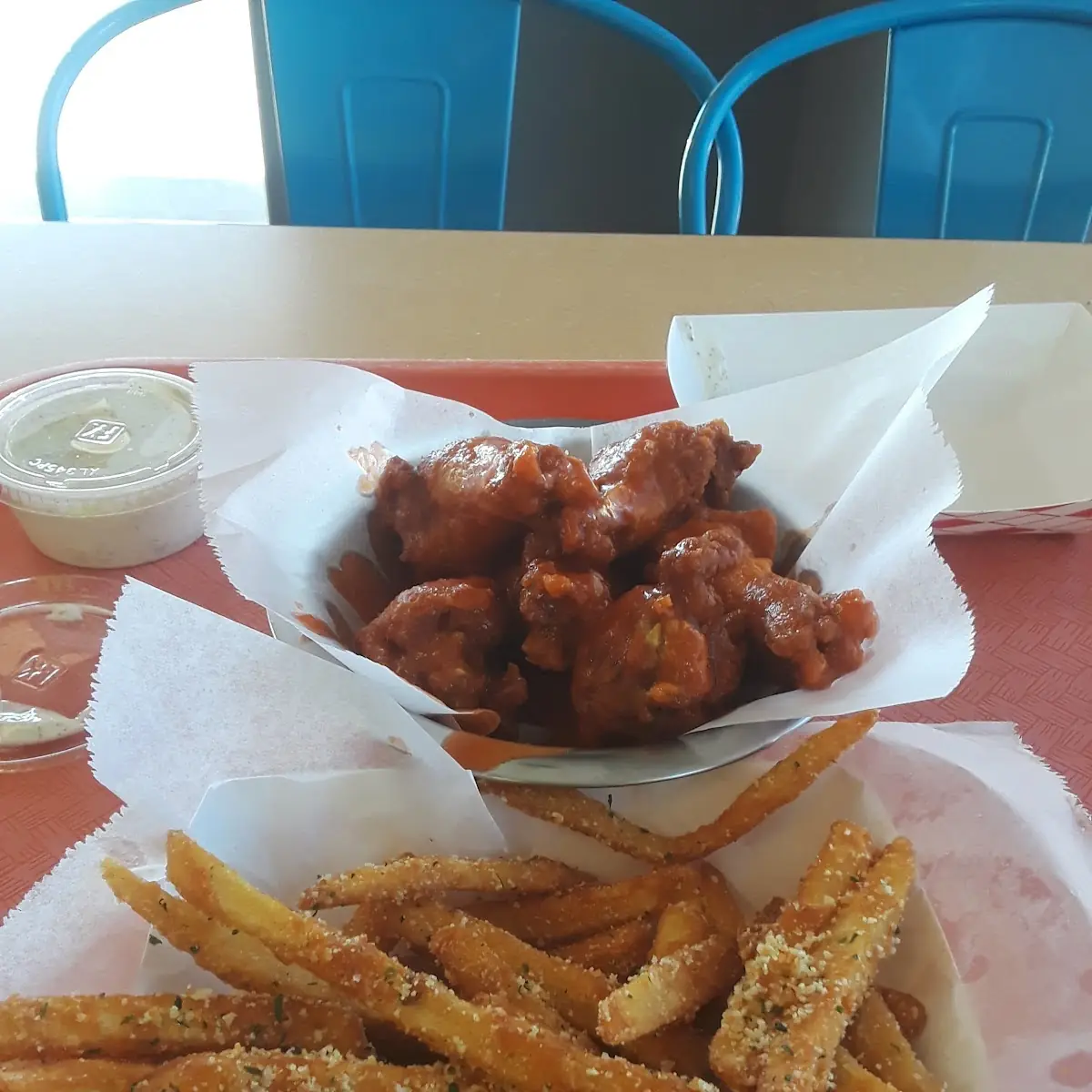 Wings and Fries