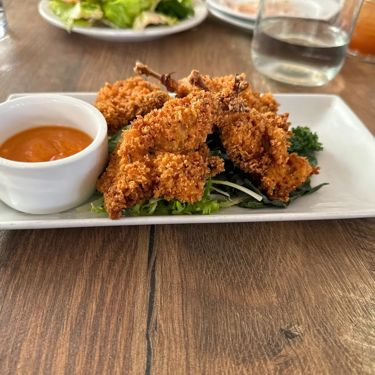 Chicken Fried Quail Knots