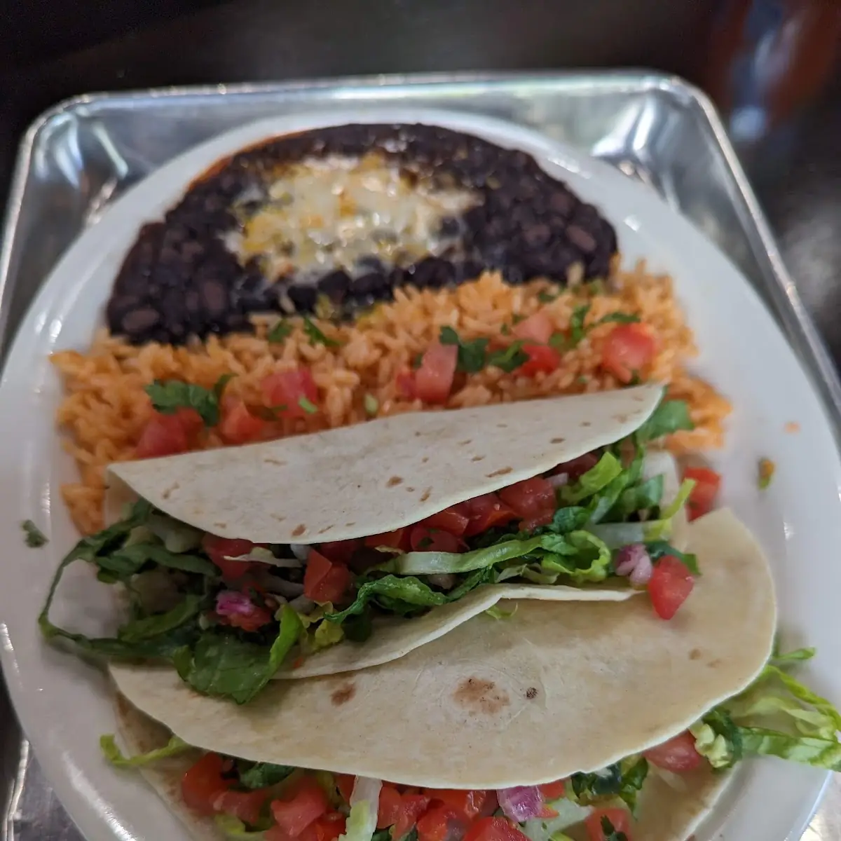 Soft Fish Tacos Platter