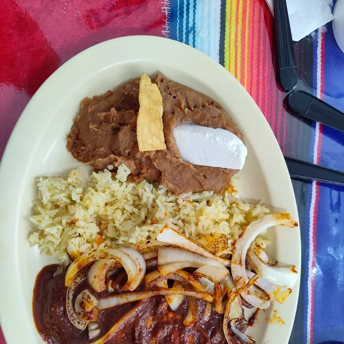 Pechuga Asada Con Mole