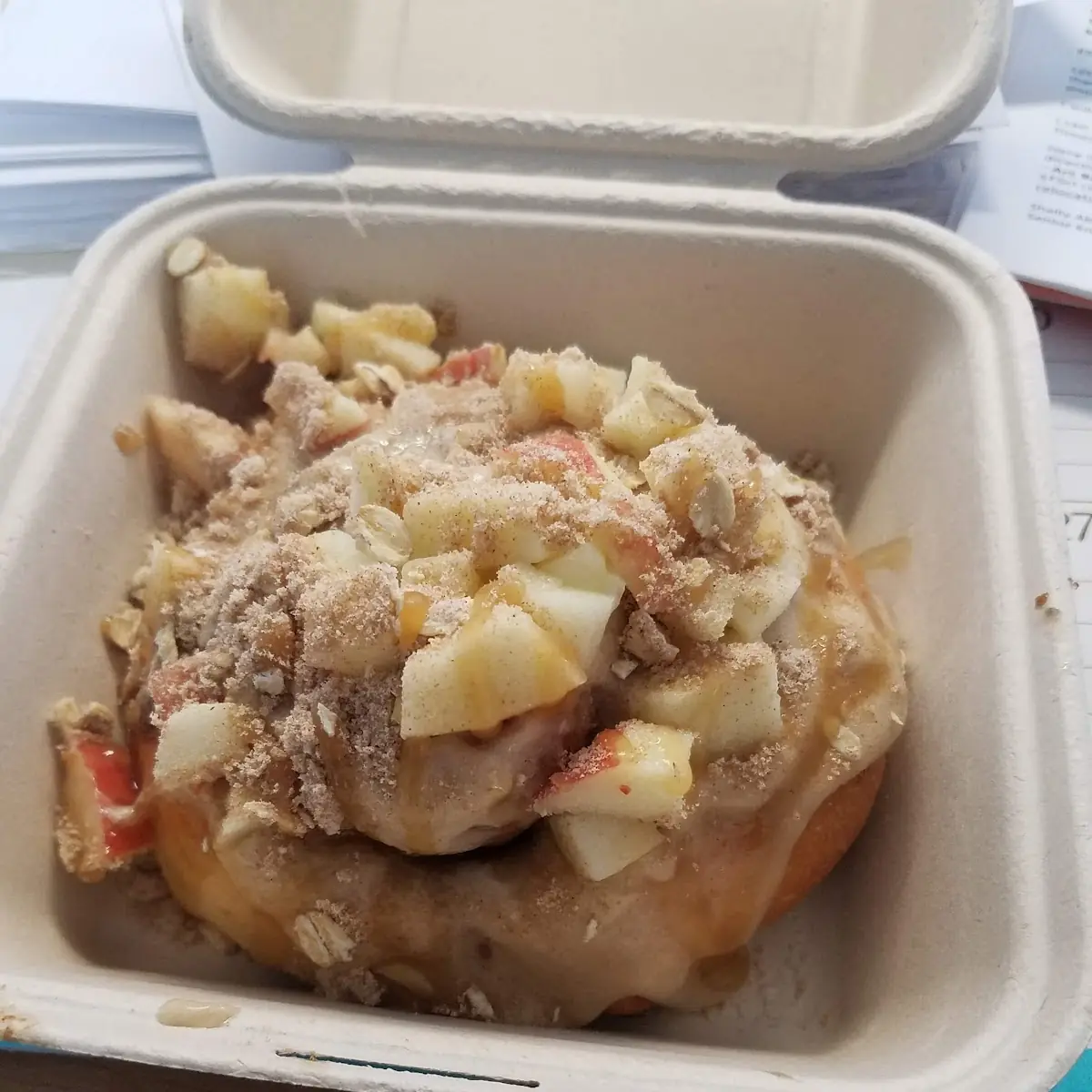 Caramel Apple Cinnamon Buns
