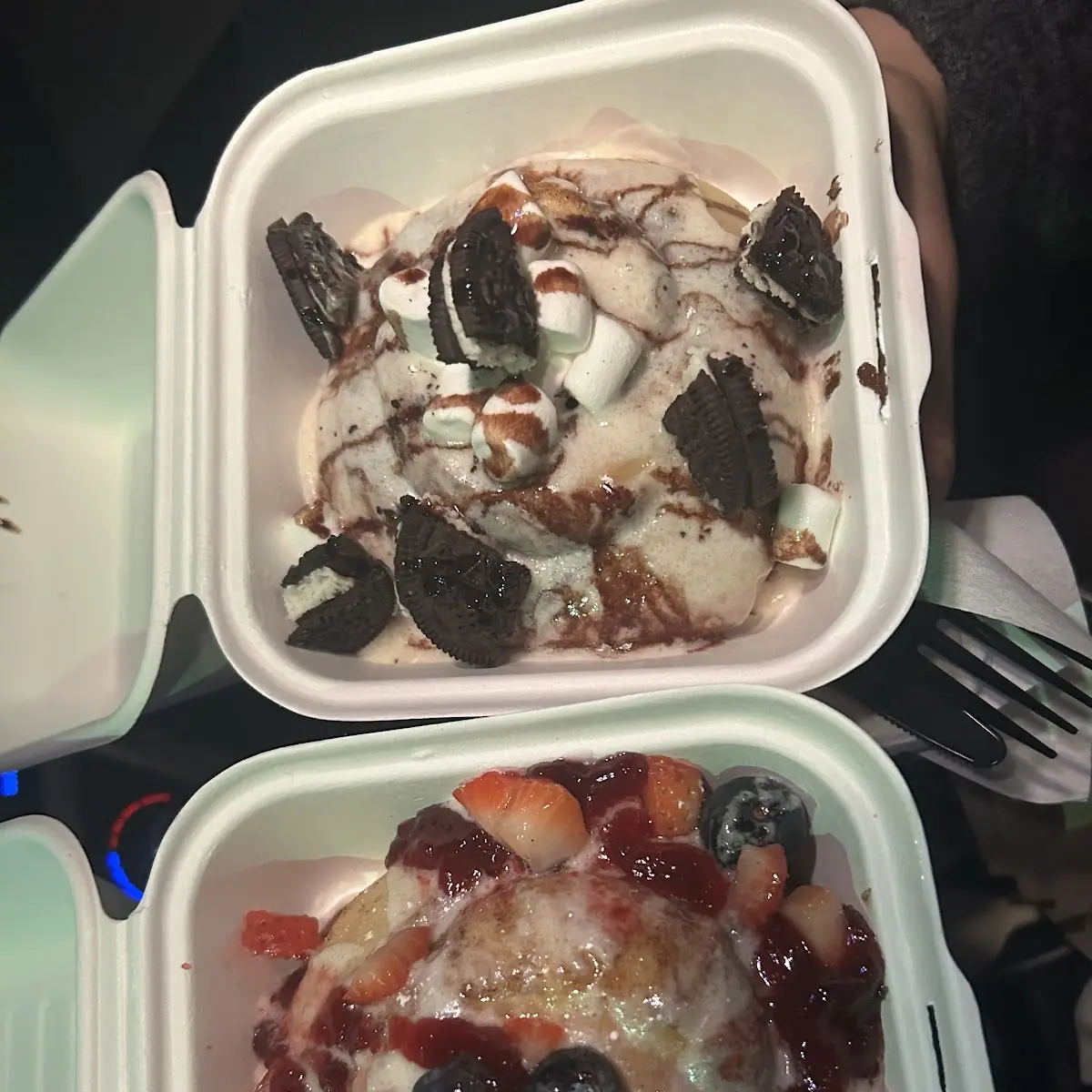 Very Berry and Oreo Cookie