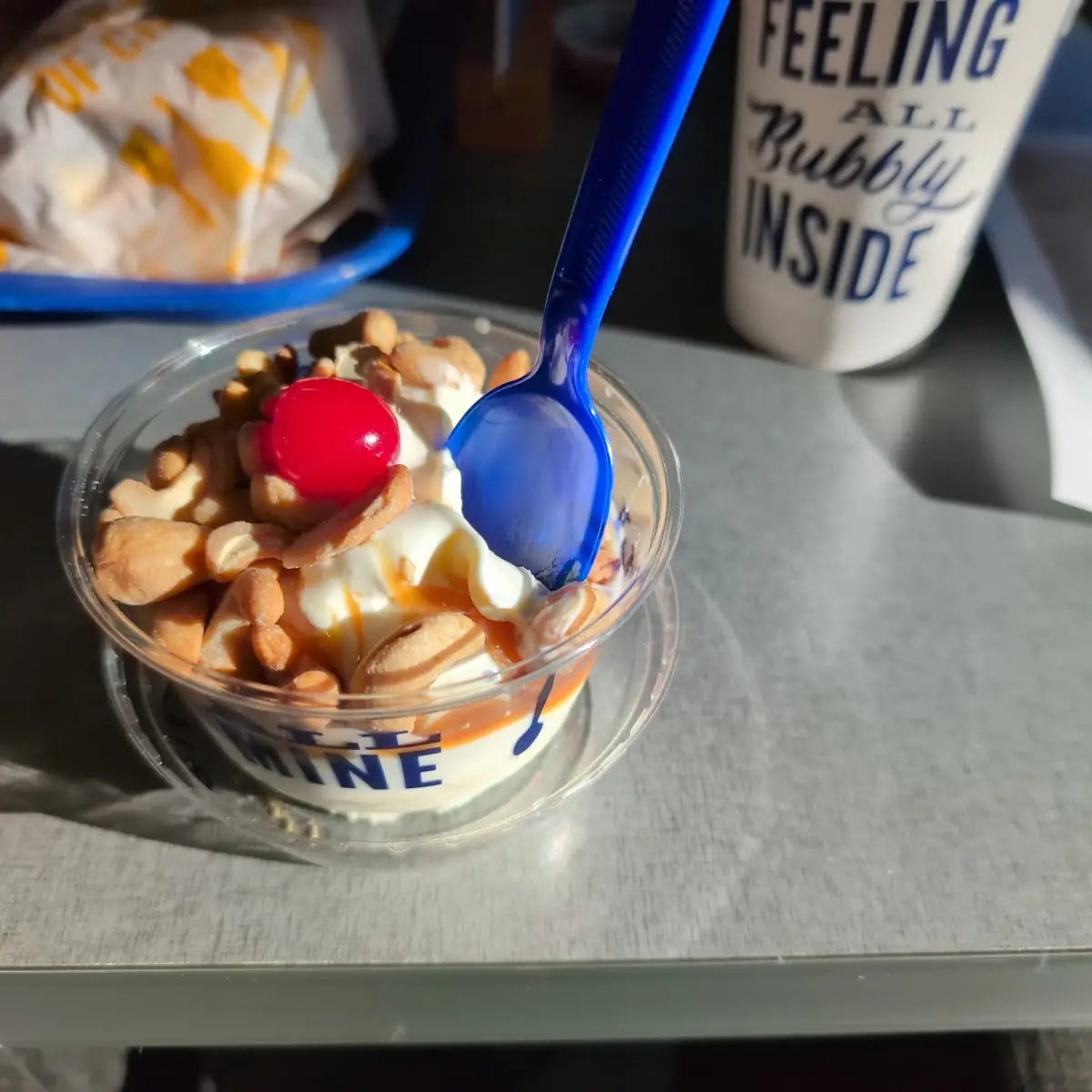 Carmel Cashew Sundae