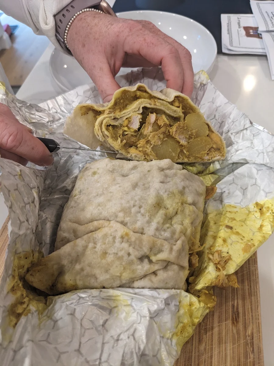 Curry Chicken Roti