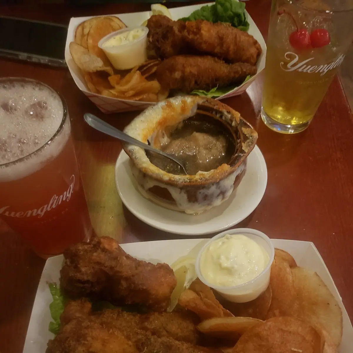 Beer Battered Fish and Potatoe Chips