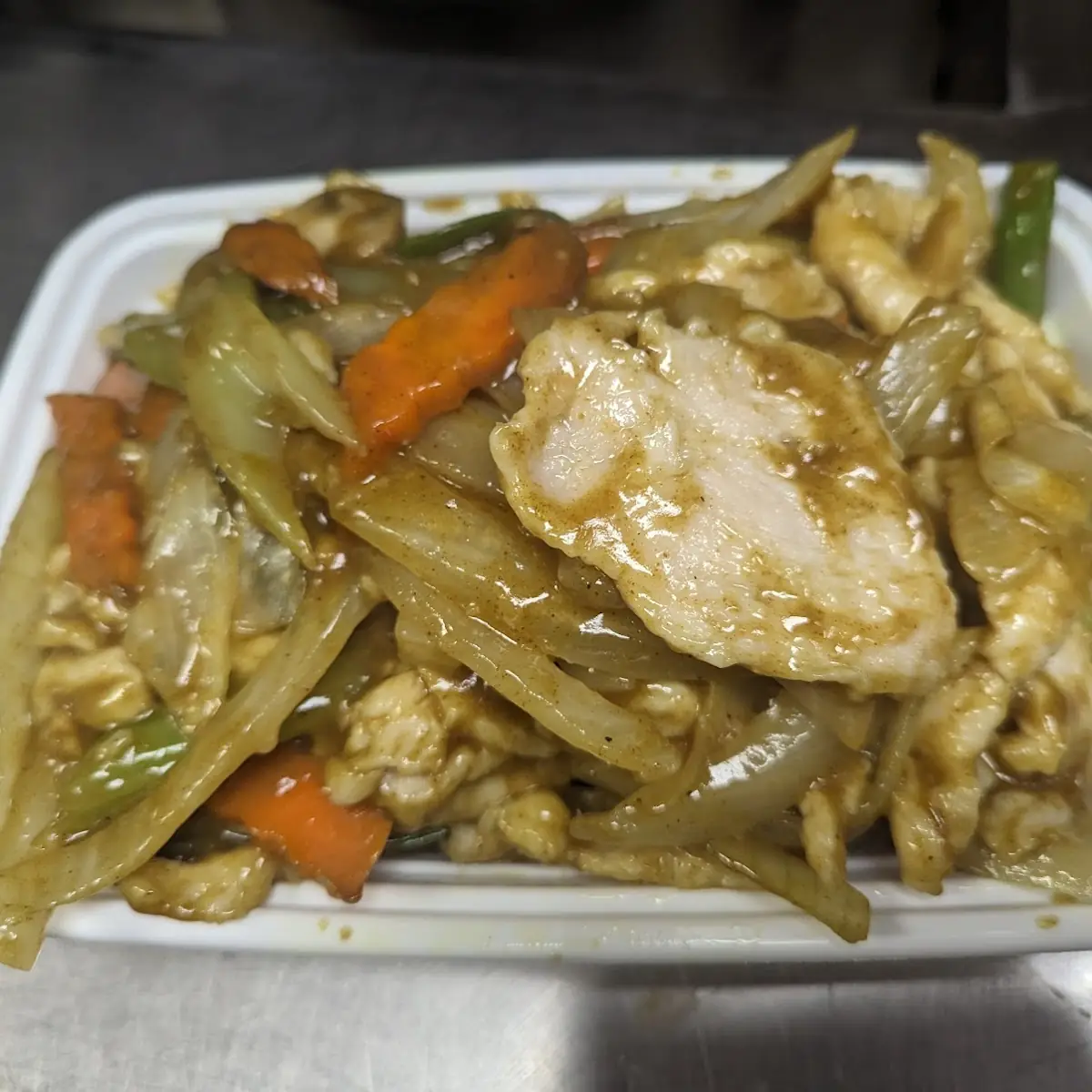 Curry Chicken with Onion