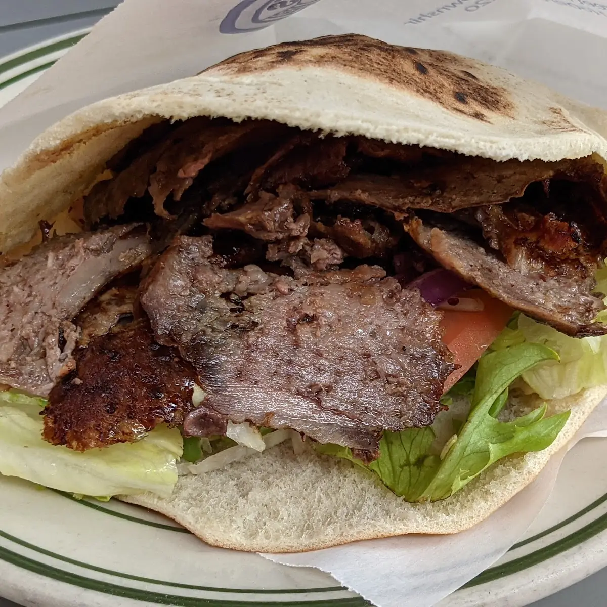 Diner Gyro Sandwich