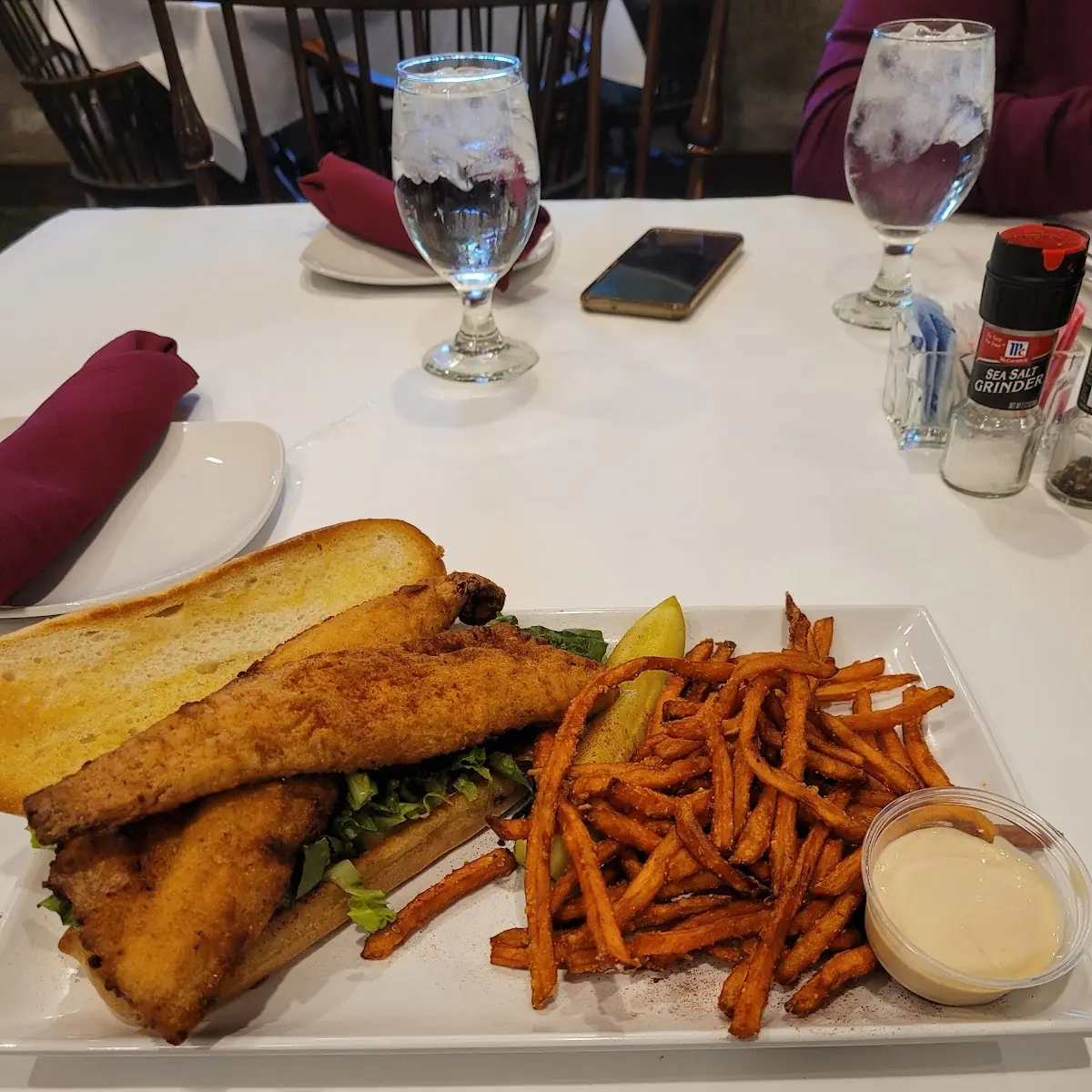 Perch Sandwich