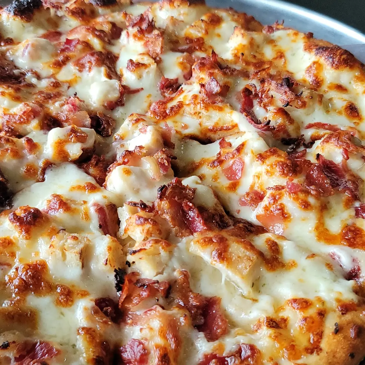 Chicken Bacon Ranch Pizza