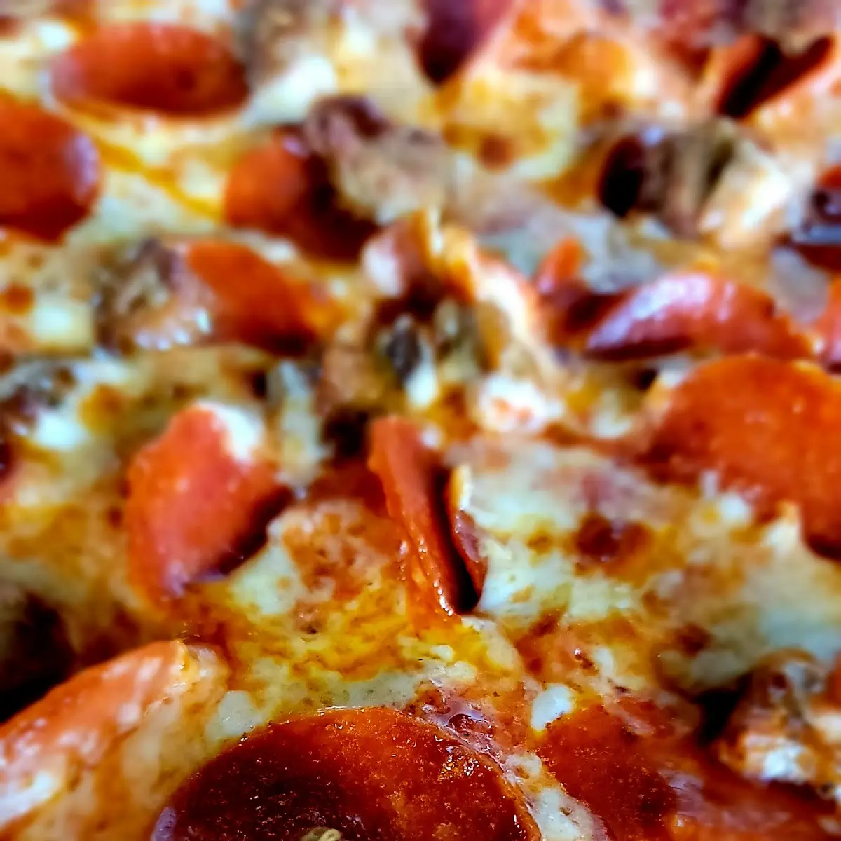 Pepperoni and Sausage Pizza