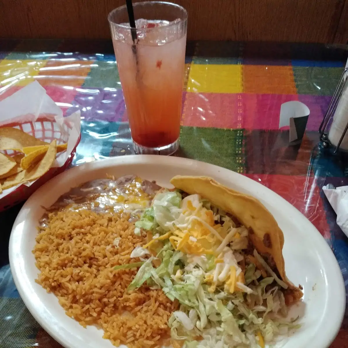 Chalupa an Fried Rice