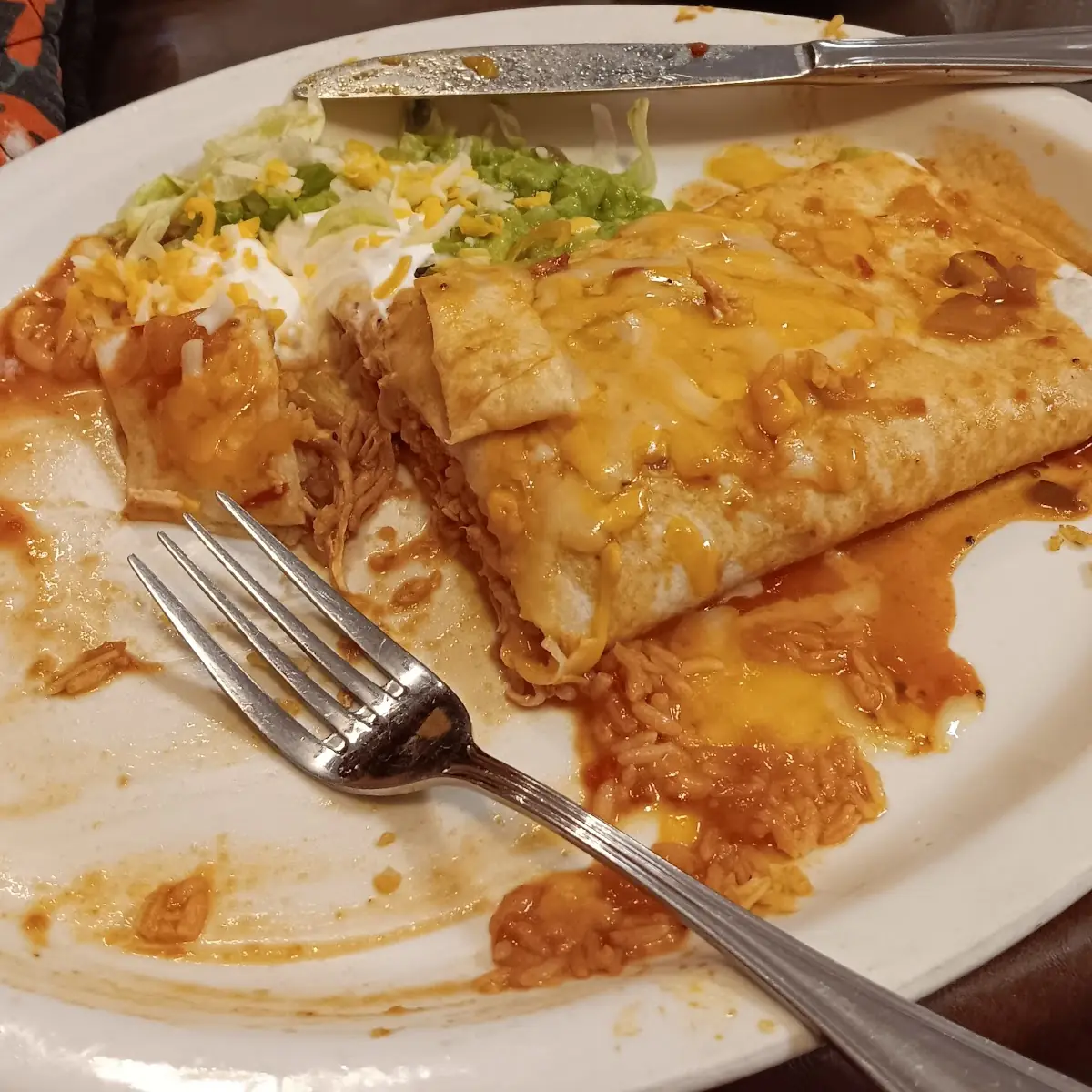 One Enchilada & One Chile Relleno