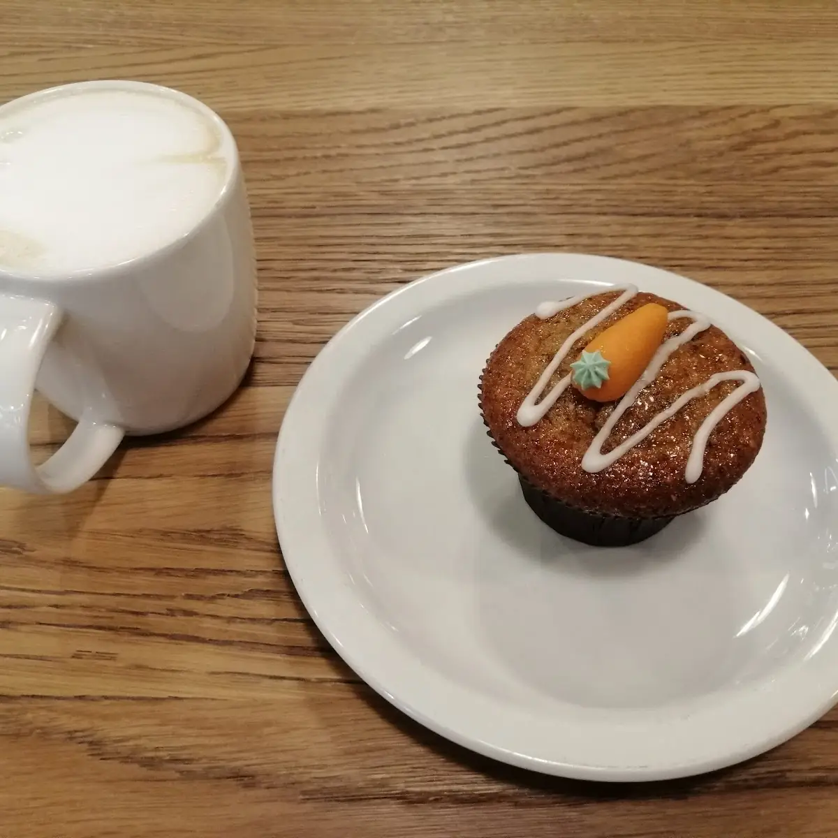 Cappuccino and Carrot Muffin