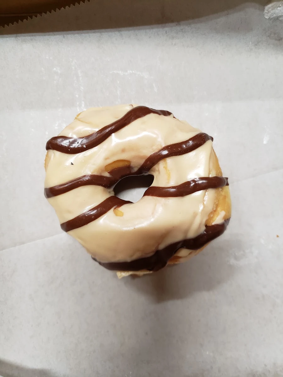 Carmel Chocolate Raised Donut