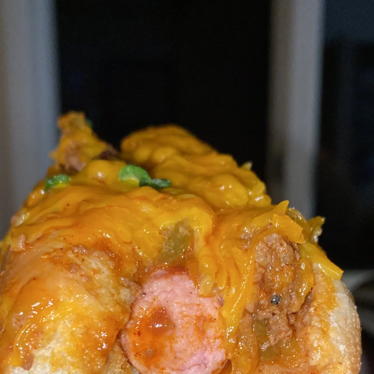 Deep Fried Chili Dogs