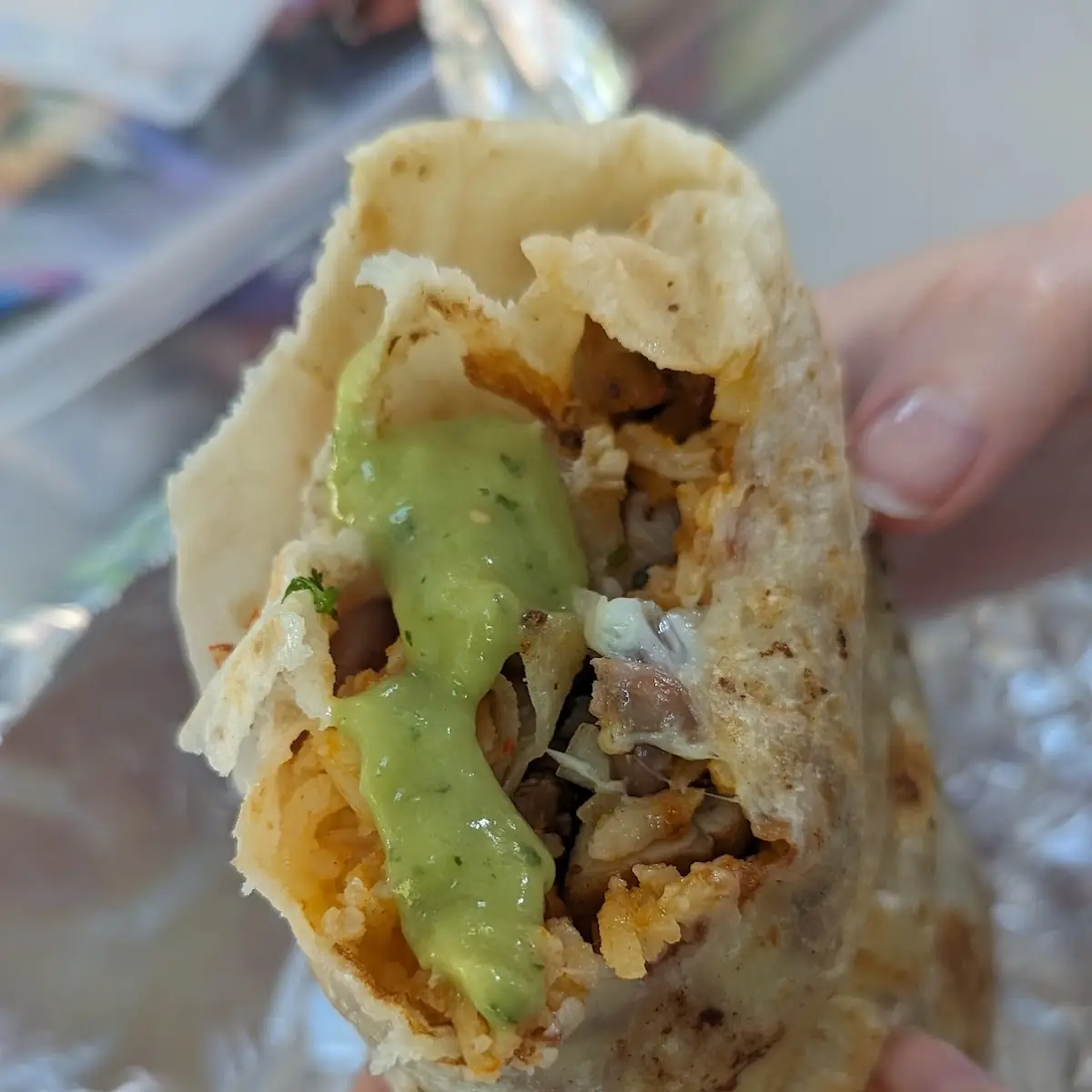 Carne Asada Burrito with Everything