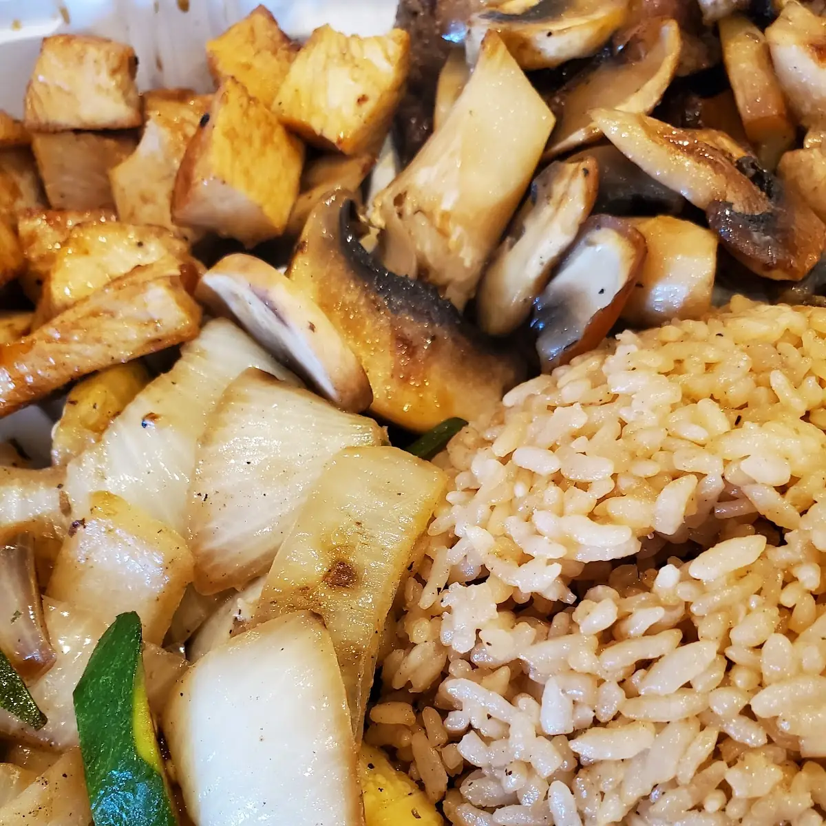 Filet Mignon and Hibachi Chicken
