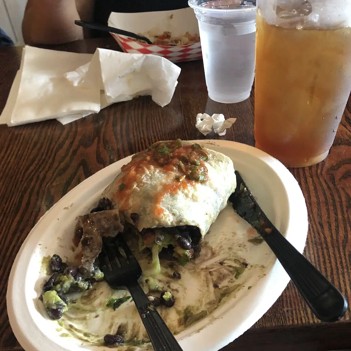 Ham, Potatoes & Cheese Burrito