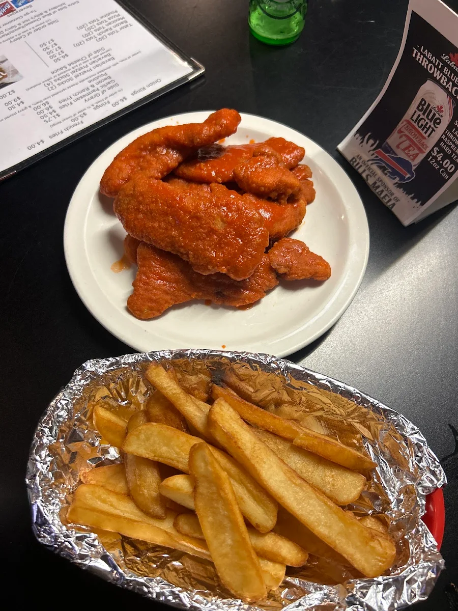 Buffalo Wings and Fries