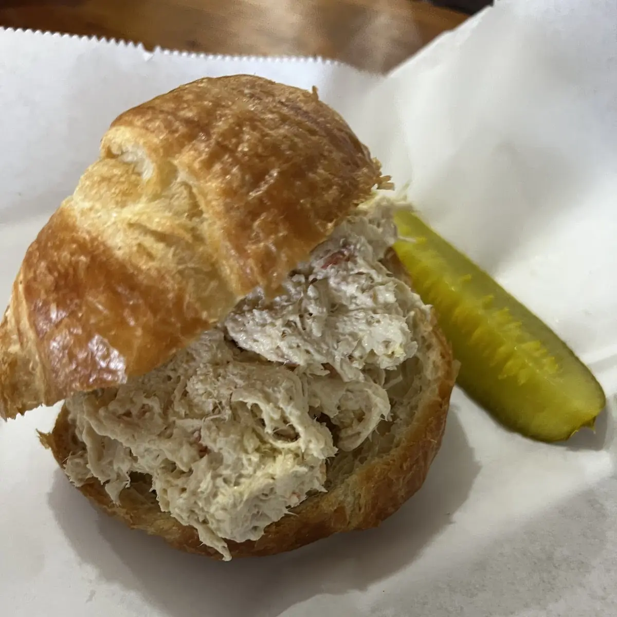 Chicken Salad on Croissant