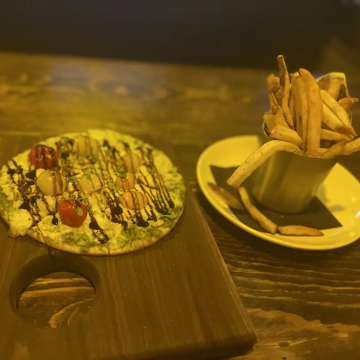 Curry Flatbread Pizza