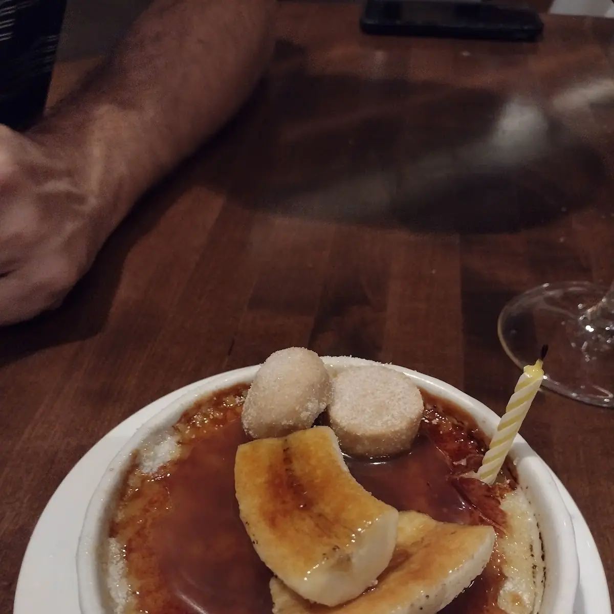 Banana Pudding Flambé