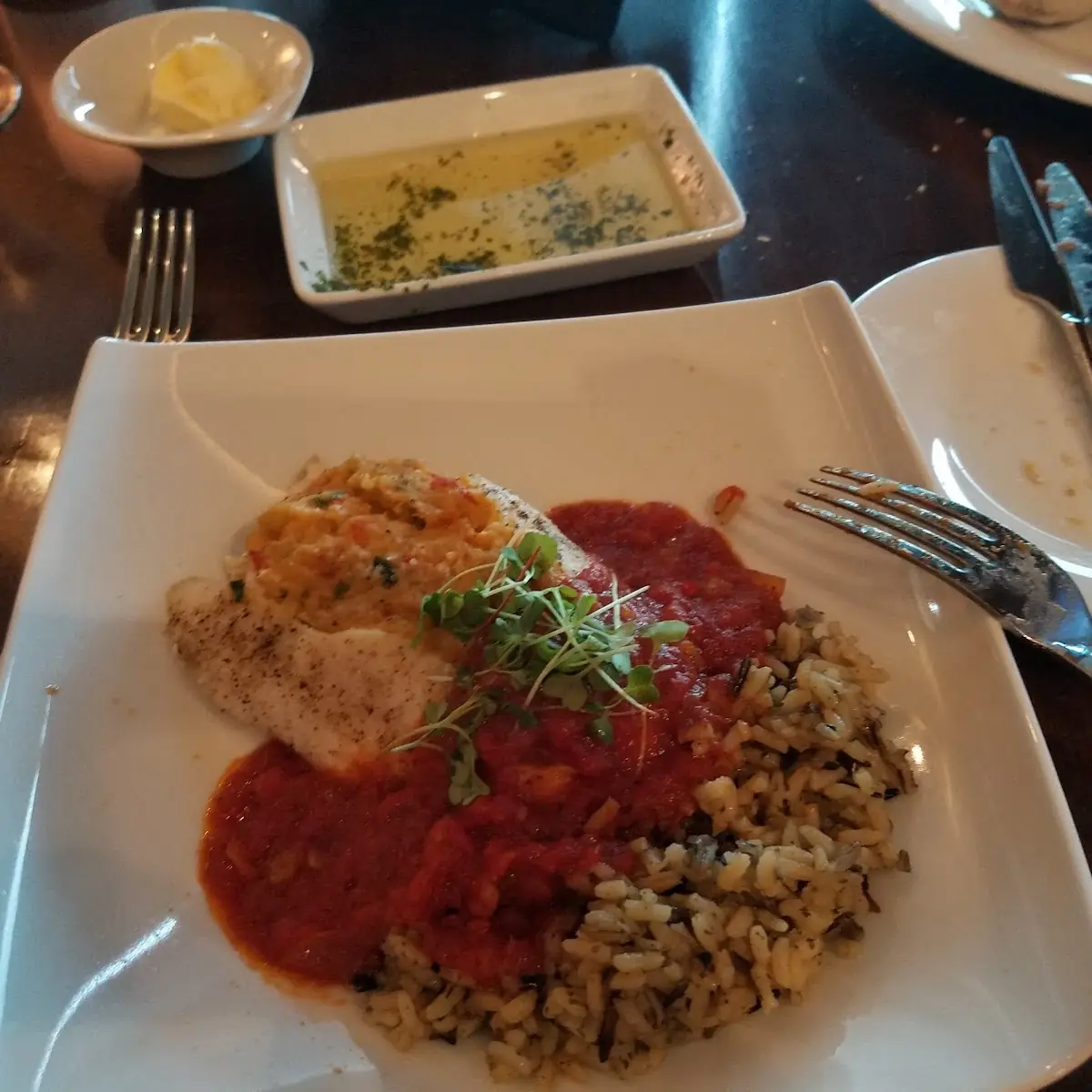 Crab Cakes Pomodoro