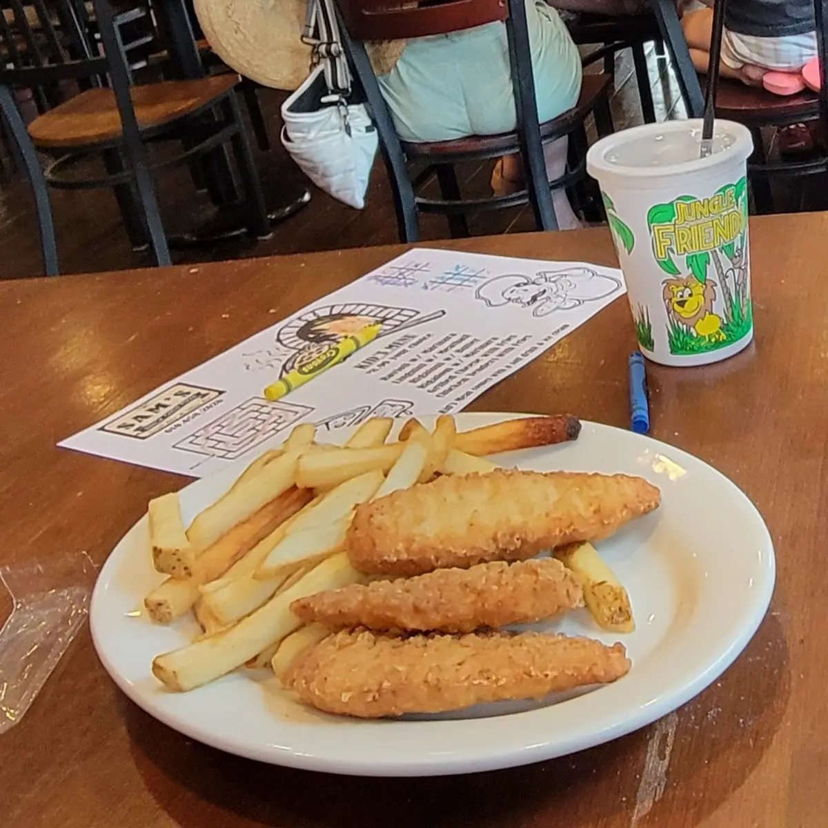 Kids Chicken Tender w FF