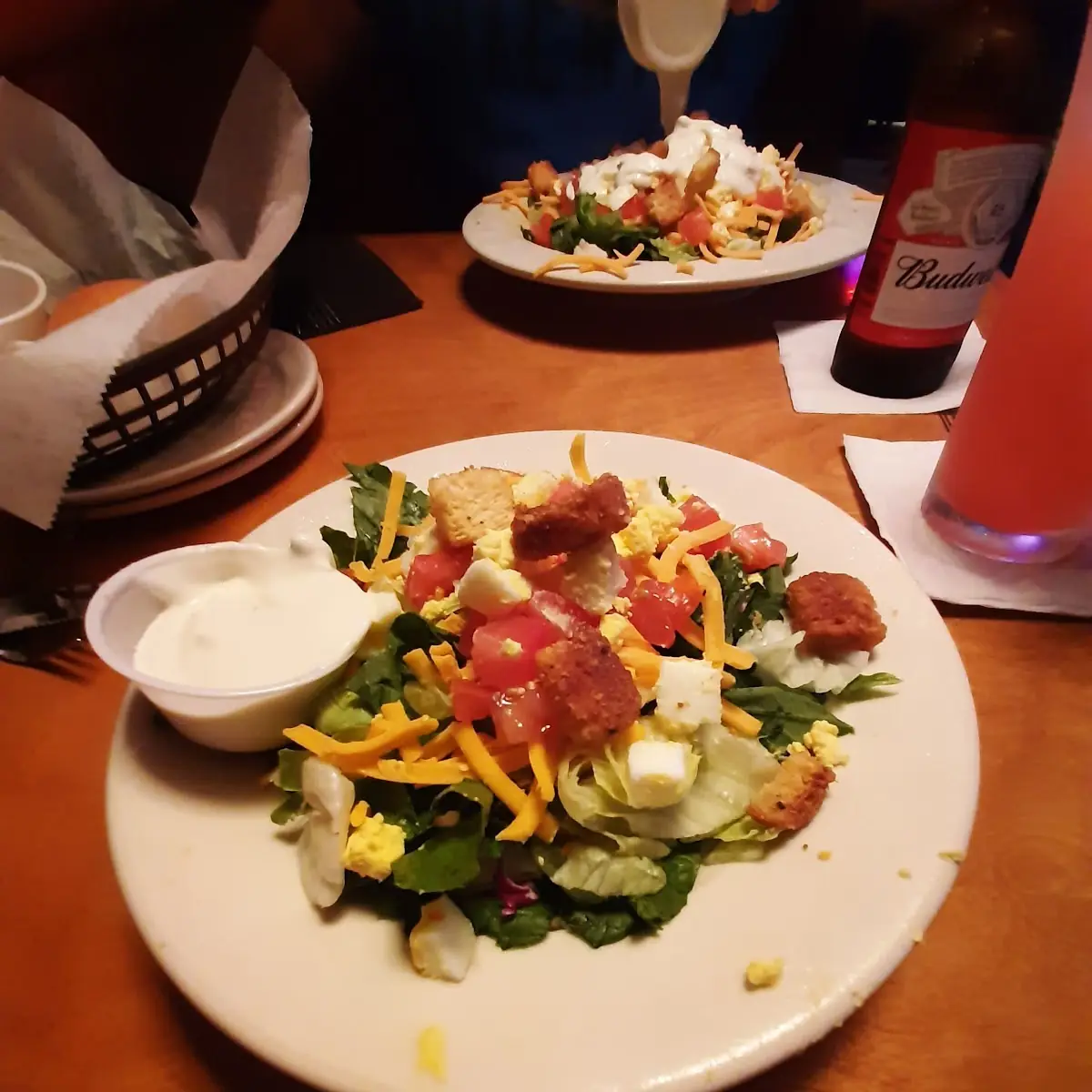 House Salad with Ranch Dressing
