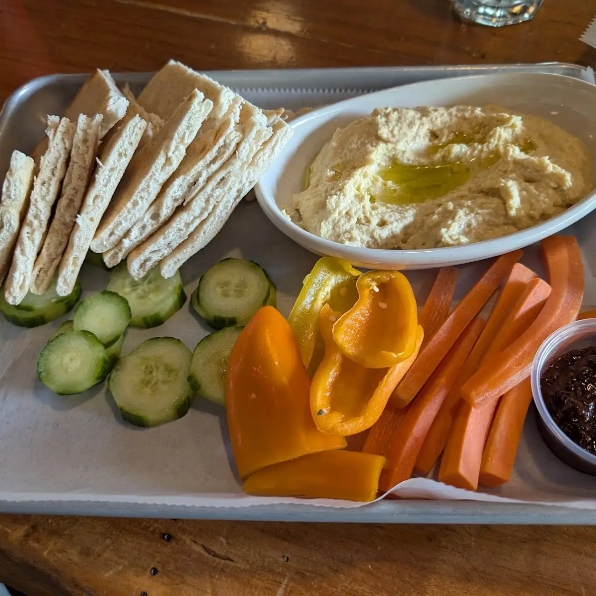 Hummus Plate