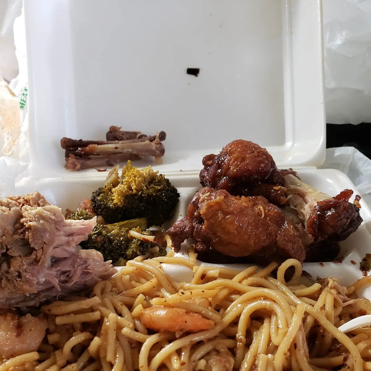 Combination Lo-Mein 2 Potatoes