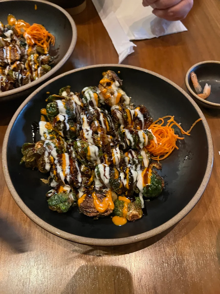 Brussel Sprouts, GINZA SUSHI & POKE