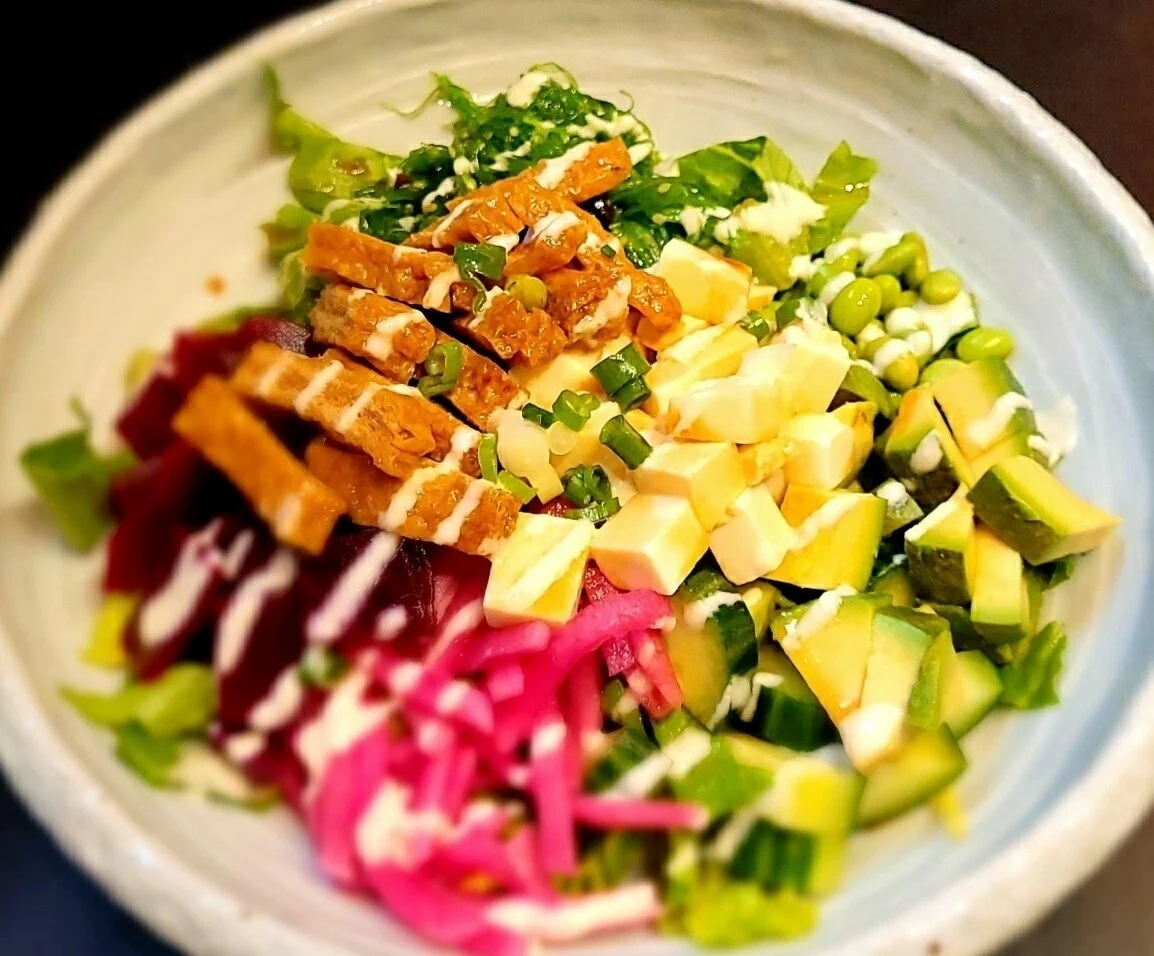 Veggies Poke, GINZA SUSHI & POKE