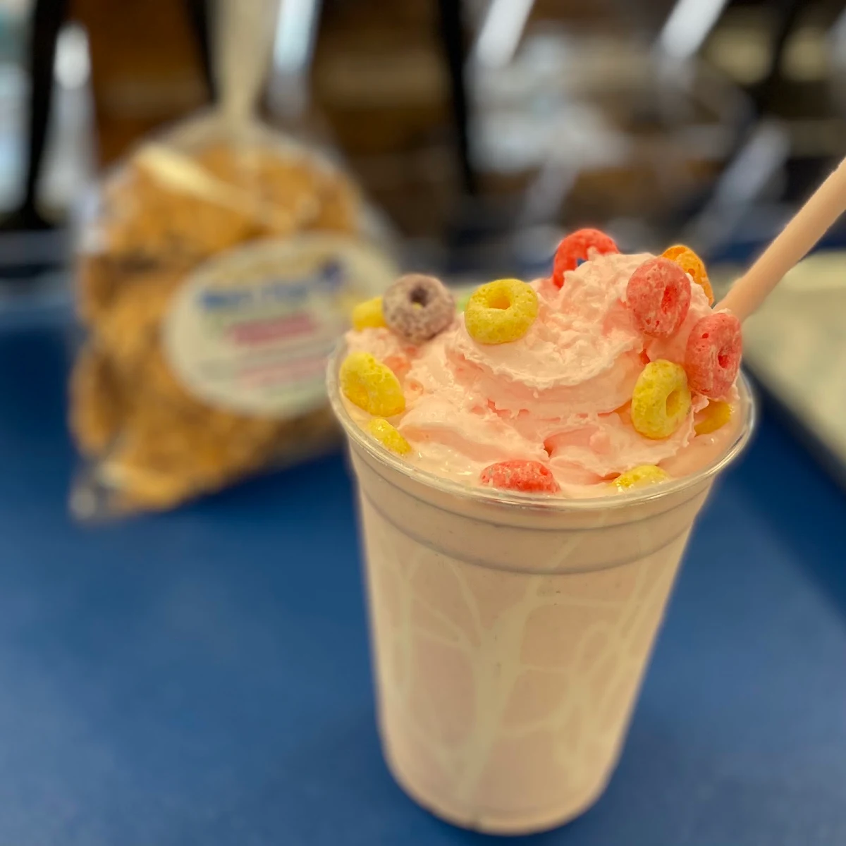 Cotton Candy Banana Pudding