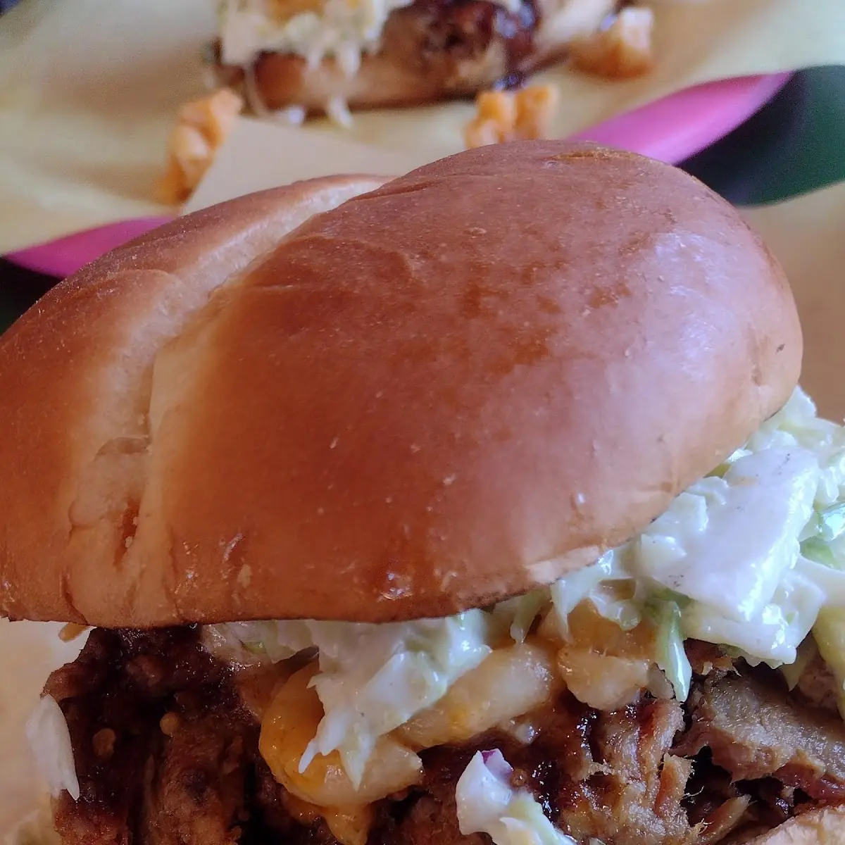 Pork Slaw Mac Attack