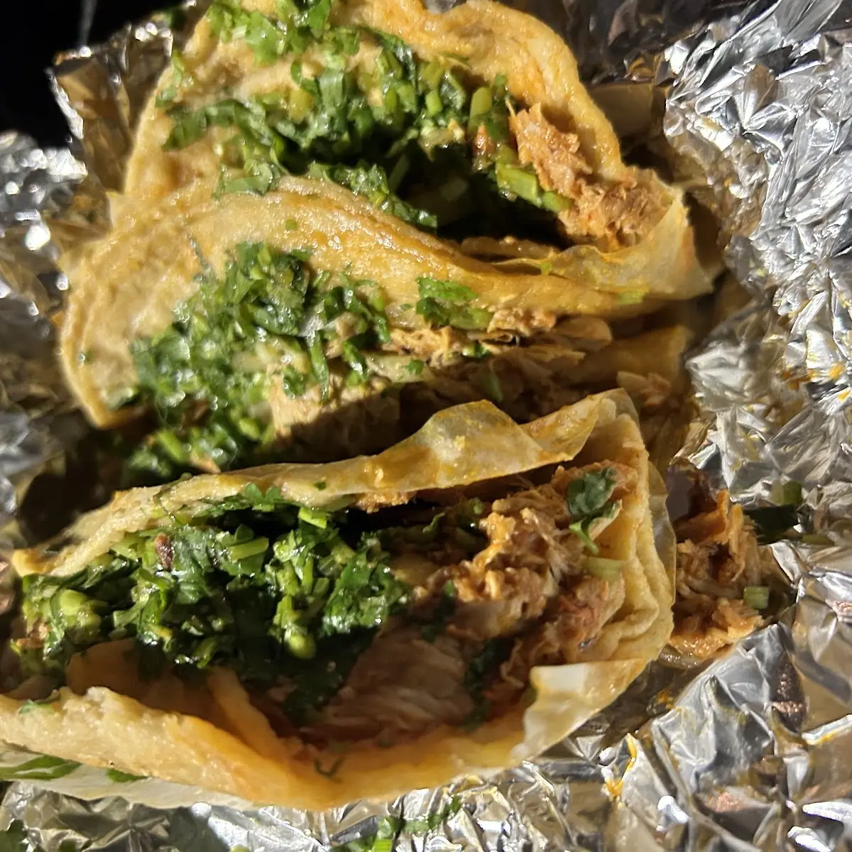 Chicken Tacos with Cilantro