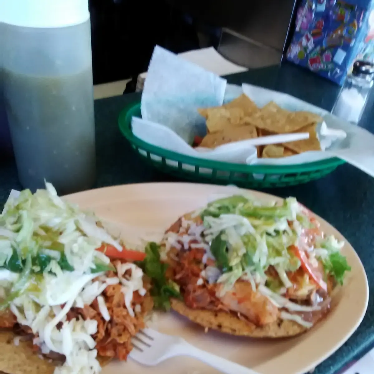 Chicken Tostada