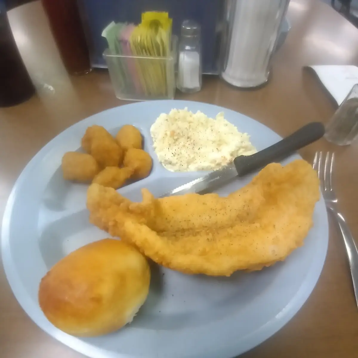 Fresh Breaded Catfish Dinner