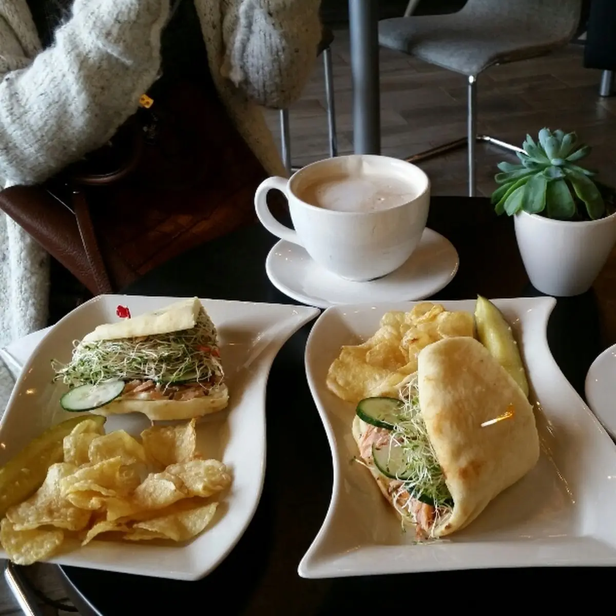 Smoked Salmon Wrap