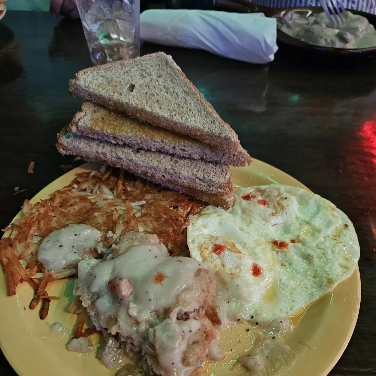 Chicken Fried Steak Breakfast