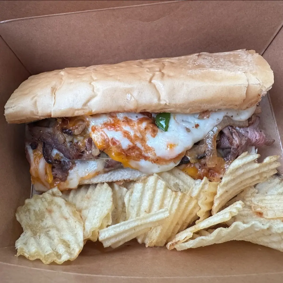 Hot White Chicken Melt